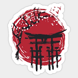 Japanese Art - Torii Sticker